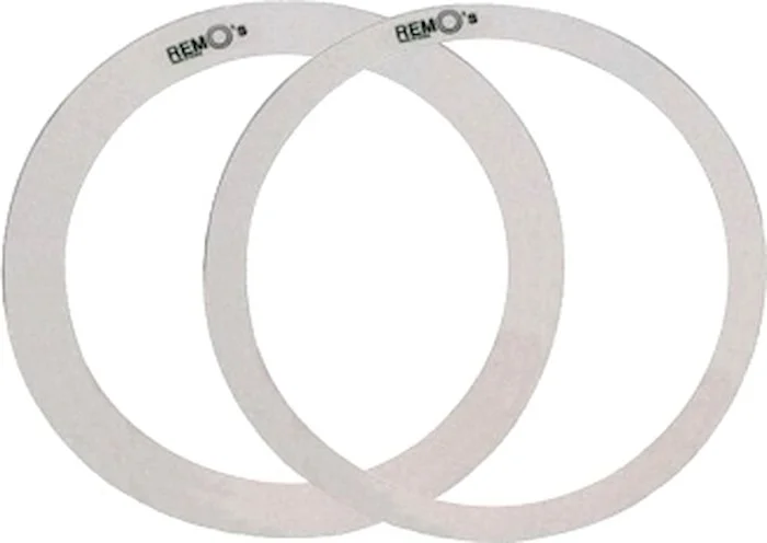 Rem-o Rings, 14" Dia, 1" + 1.5" Widths (1pc Ea), 10-mil Hazy Film, Packaged With Header