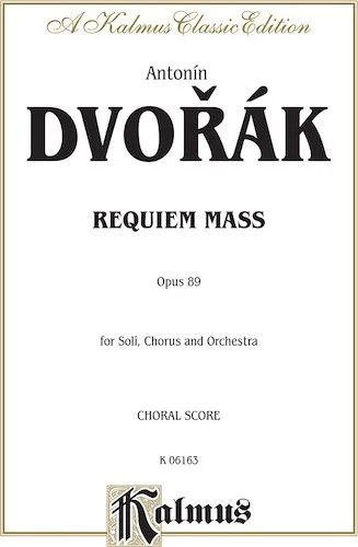 Requiem Mass, Opus 89