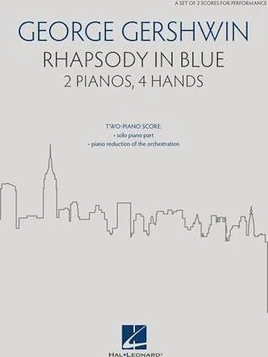 Rhapsody in Blue - For 2 Pianos, 4 Hands
