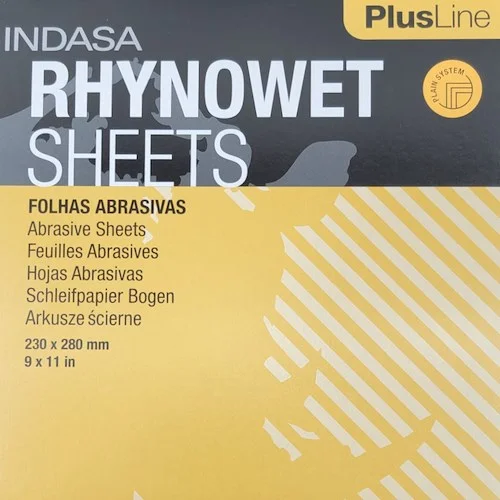 Rhynowet Sanding Sheets - 10 sheet pack<br>1500 GRIT