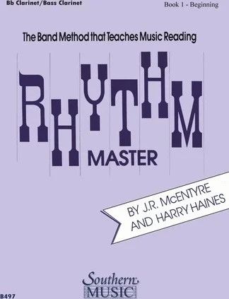 Rhythm Master - Book 1 (Beginner) - Clarinet/Bass Clarinet