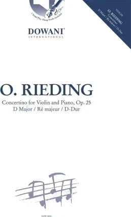 Rieding - Concertino for Violin and Piano in D Major, Op. 25