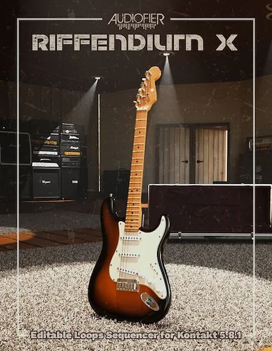 Riffendium X (Download) <br>The ultimate tool create unique, professional-sounding guitar parts.