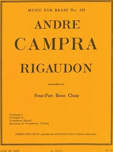 Rigaudon (quartet-brass)