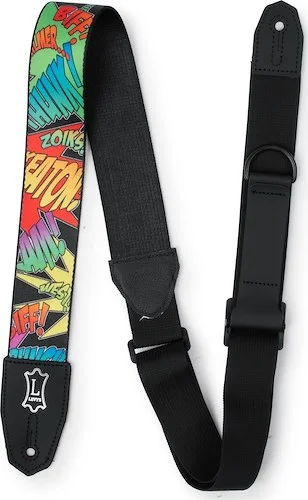 Right Height Strap Sublimation Print - Comic Book