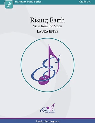 Rising Earth - View from the Moon