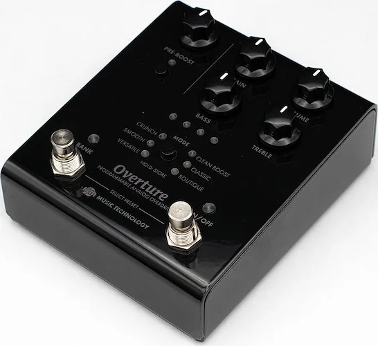 RJM Overature Programmable Analog Overdrive
 - Limited Edition RARE Black