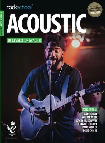 Rockschool Acoustic Guitar Grade 3 (2019) Bk/aud