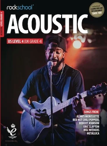 Rockschool Acoustic Guitar Grade 4 (2019) Bk/aud