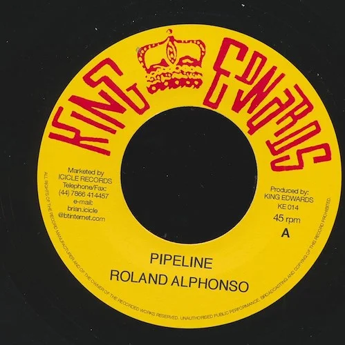 Roland Alphonso - Pipeline  /  Drumbago - You've Been Drunk (UK press)