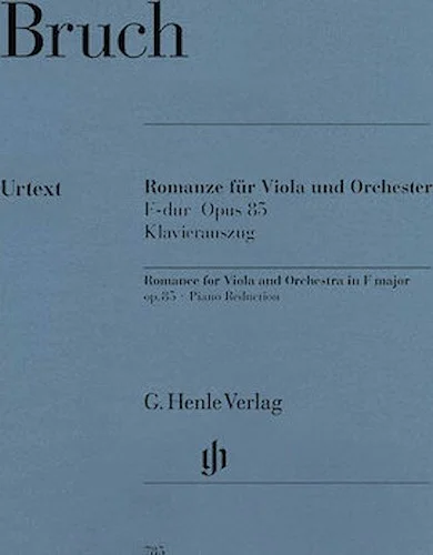 Romance for Viola and Orchestra in F Major Op. 85