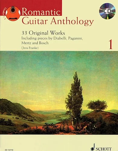 Romantic Guitar Anthology - Volume 1 - 33 Original Works
Including works by Diabelli, Paganini, Mertz and Bosch