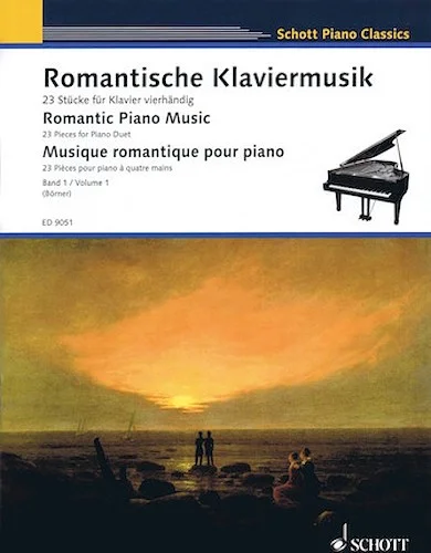 Romantic Piano Music - Volume 1 - 23 Pieces for Piano Duet