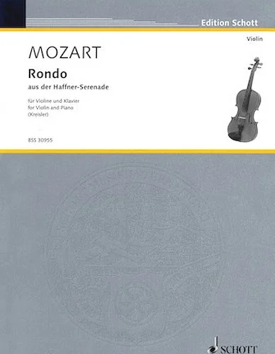 Rondo from the Haffner-Serenade, KV. 250 - Kreisler Masterpieces for Violin