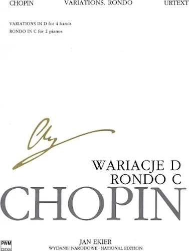 Rondo in C Major, Variations in D Major - Chopin National Edition 35B, Vol. IX