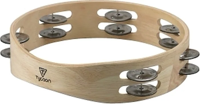Round Wooden Tambourine