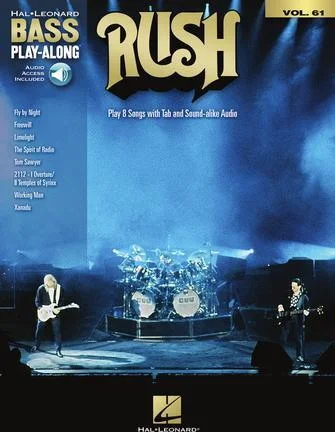 Rush - Hal Leonard Bass Play-Along