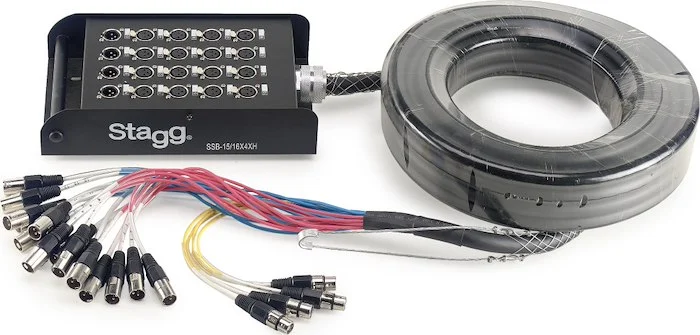 S-Series Stagebox - 16x XLR F Inputs/ 4x XLR M Outputs
