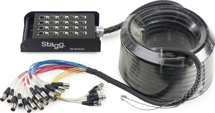 S-Series Stagebox - 16x XLR F Inputs/ 4x XLR M Outputs