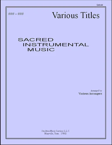 Sacred Brass Quartets- Intermediate Collection