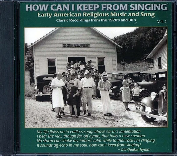 Sam Collins, Morris Family, George Long, Etc. - How Can I Keep From Singing Volume 2 (23 tracks) (marked/ltd stock)