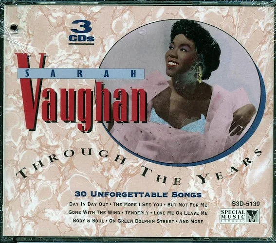 Sarah Vaughan - Through The Years (3xCD)