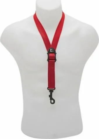 Sax Strap, AT, Standard RED, Snap Hook