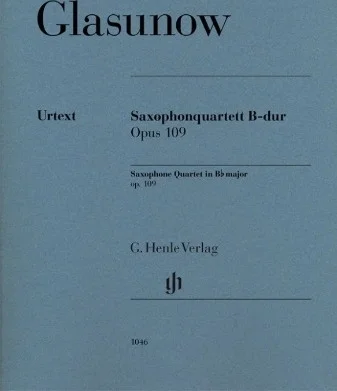 Saxophone Quartet in B-flat Major, Op. 109 - Set of Parts