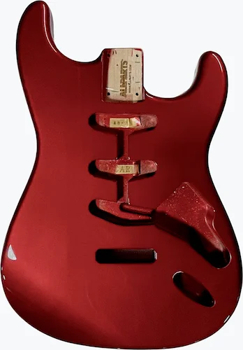 SBF-CAR Candy Apple Red Finished Replacement Body for Stratocaster®<br>