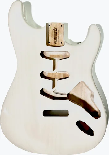 SBF-WH White Finished Replacement Body for Stratocaster®<br>