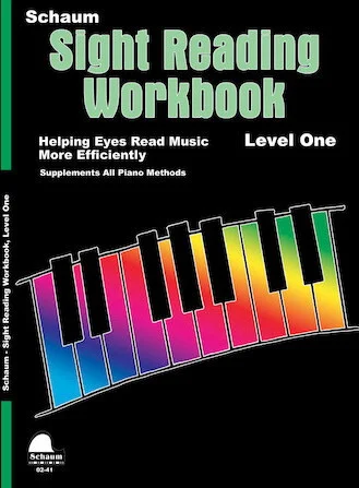 Schaum Sight Reading Workbook: Level 1