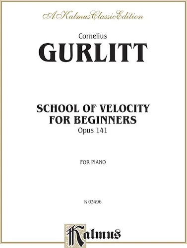 School of Velocity for Beginners, Opus 141