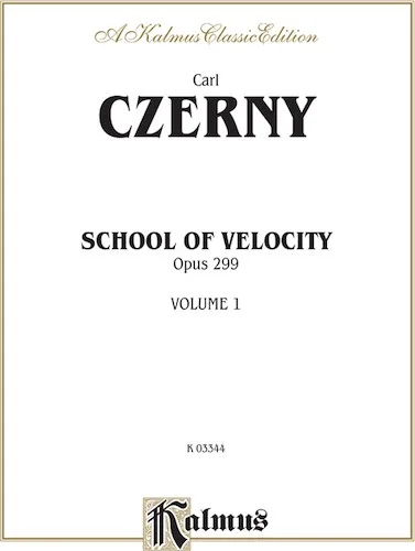 School of Velocity, Opus 299, Volume I