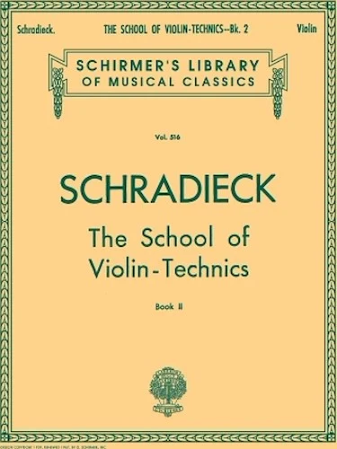 School of Violin Technics - Book 2 - Exercises in Double Stops