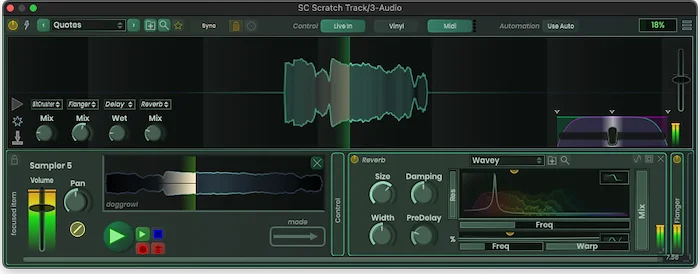 Scratch Track (Download) <br>Scratch in any DAW