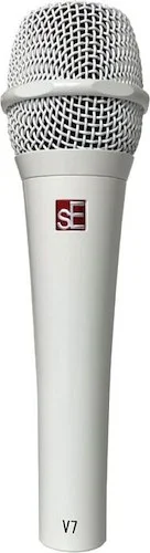 SE V7-WHT Dynamic Supercardioid Vocal Microphone. White