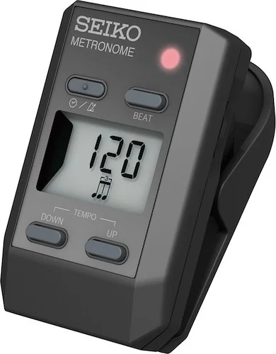 SEIKO CLIP ON METRONOME BLACK Black
