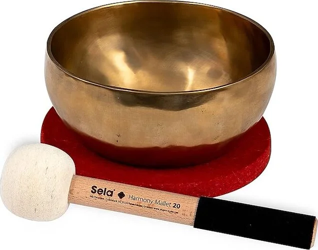 Sela Harmony Singing Bowl 6.7" Brass