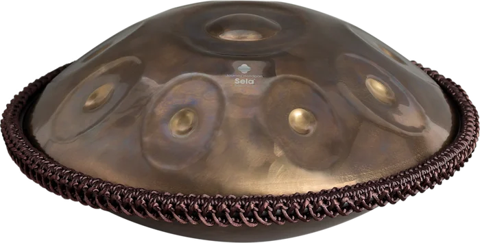 Sela Journey Stainless Handpan G Kurd with Bag