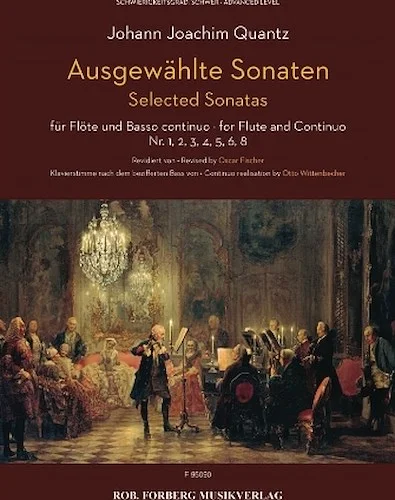 Selected Sonatas Flute and Basso Continuo - No. 1, 2, 3, 4, 5, 6, 8