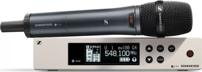 Sennheiser 507909 EW 100 G4-935-S-A Wireless Handheld Microphone and Rackmount Receiver