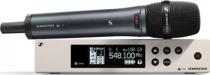 Sennheiser 507908 EW 100 G4-935-S-A1 Wireless Handheld Microphone and Rackmount Receiver