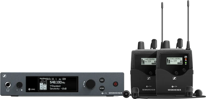 SENN ew IEM G4-TWIN-A