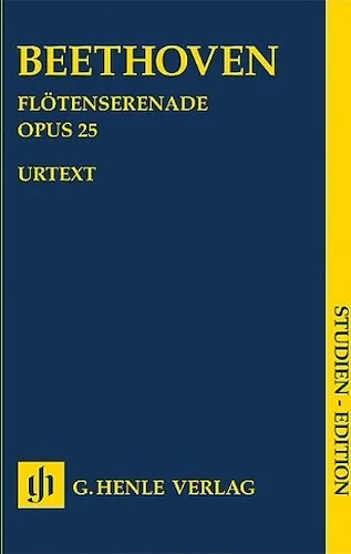 Serenade for Flute, Violin and Viola in D Major, Op. 25 - Revised Edition