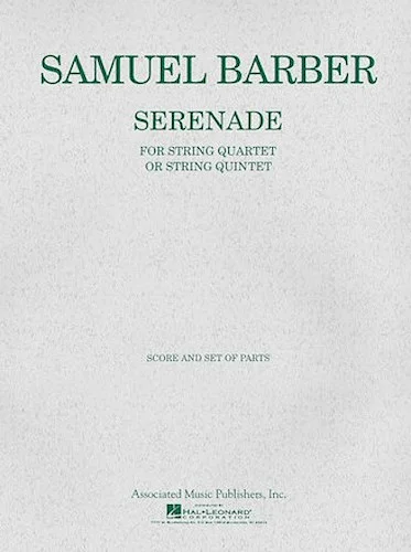 Serenade for Strings, Op. 1
