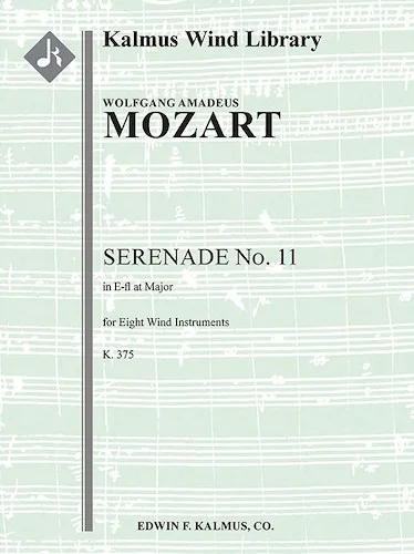 Serenade No. 11 in E-flat, K. 375<br>