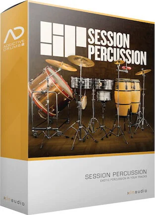 Session Percussion<br>Addictive Drums 2 ADpak (Download)