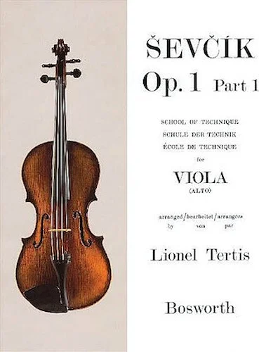 Sevcik for Viola - Opus 1, Part 1 - School of Technique