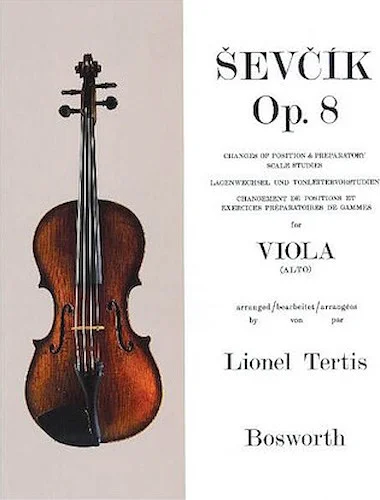 Sevcik for Viola - Opus 8 - Changes of Position & Preparatory Scale Studies