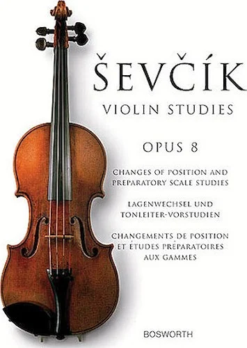 Sevcik Violin Studies - Opus 8 - Changes of Position and Preparatory Scale Studies